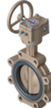 Válvula mariposa con asiento resiliente - Serie 31U