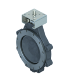 Válvula mariposa de alto rendimiento McCannalok, con asiento de metal